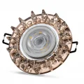 BUĞZ NOAS YL65 1687 Podos Led Çerçeveli 4000K Kristal Cam Spot Kasa - Priz ve Anahtar İçin Uyumlu Çerçeve
