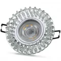 BUĞZ NOAS YL65 1727 Troya Led Çerçeveli 4000K Kristal Cam Spot Kasa - Priz ve Anahtar İçin Uyumlu Çerçeve