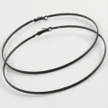 BUĞZ Noktalı Metal Halka Küpe 8-9-10 cm