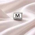 BUĞZ M Harf Charm | Çelik Bileklik Aksesuarı | Kişiye Özel Harf Modülü | Minimal & Şık