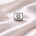 BUĞZ O Harf Charm | Çelik Bileklik Aksesuarı | Kişiye Özel Harf Modülü | Minimal & Zarif