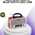 BUĞZ Nostalji Bluetooth Radyo FM AM SW Ahşap Eskitme Tasarım
