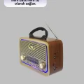 BUĞZ Nostalji Bluetooth Radyo FM AM SW Ahşap Eskitme Tasarım Yeni Nesil - BUĞZ