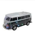 BUĞZ Nostaljik minibüs tasarımlı siyah bluetooth hoparlör FM radyo SD kart USB destekli