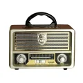 BUĞZ Nostaljik radyo beyaz renk 2 yıl garantili Bluetooth özelliği olmayan masaüstü model