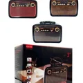 BUĞZ Nostaljik Radyo Bluetooth Bağlantılı Müzik Kutusu Ahşap - BUĞZ