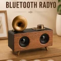 BUĞZ Nostaljik Radyo Bluetooth Bağlantılı Şarjlı Yüksek Ses Kaliteli