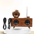  Nostaljik Radyo Bluetooth Bağlantılı Şarjlı Yüksek Ses Kaliteli