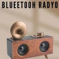 BUĞZ Nostaljik Radyo Bluetooth Bağlantılı Şarjlı Yüksek Ses Kaliteli Yeni Nesil