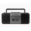 BUĞZ Nostaljik radyo FM radyo USB MP3 çalar kablosuz hoparlör Bluetooth gri 2 yıl garantili