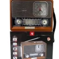  Nostaljik Vintage Radyo Taşınabilir Bluetooth Bağlantılı Hoparlör Radyo
