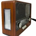 BUĞZ Nostaljik Vintage Radyo Taşınabilir Bluetooth Bağlantılı Hoparlör Radyo - BUĞZ