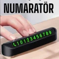 BUĞZ Numaralık Araç İçi Araba Araç Park Numaratör Telefon Numarası Yazma