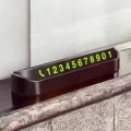  Numaralık Araç İçi Araba Araç Park Numaratör Telefon Numarası Yazma