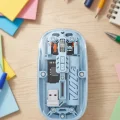 BUĞZ Ofis ve Günlük Kullanım İçin Mavi Bluetooth Kablosuz Mouse
