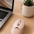 BUĞZ Ofis ve Laptop Kullanımına Uygun Şarjlı Wireless Mouse Sessiz Tuşlu