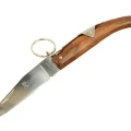 BUĞZ Okapi Gc2079b Kahverengi Kamp Çakı 19cm - Manuel, Kemerlikli, Ahşap Sap