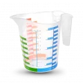 BUĞZ Ölçü Kabı Dereceli Renkli 1000 ML