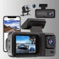 BUĞZ Ön Arka ve İç Kamera DashCam 360° Kapsamlı Full HD Araç Güvenlik Sistemi - Lisinya