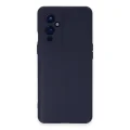 BUĞZ One Plus 9 Kılıf Nano İçi Kadife Silikon - Lacivert