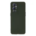 BUĞZ One Plus 9 Pro Kılıf Nano İçi Kadife Silikon - Koyu Yeşil