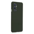 BUĞZ One Plus 9 Pro Kılıf Nano İçi Kadife Silikon - Koyu Yeşil