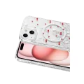 BUĞZ Onegif  İphone 14 Misk Simli Magsafe Kapak - Desen 5