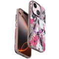 BUĞZ Onegif İphone 15 Plus Flower Series Magsafe Kapak - Pembe