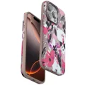 BUĞZ Onegif İphone 15 Pro Flower Series Magsafe Kapak - Pembe