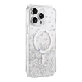 BUĞZ Onegif  İphone 15 Pro Max Misk Simli Magsafe Kapak - Desen 1