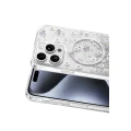 BUĞZ Onegif  İphone 15 Pro Max Misk Simli Magsafe Kapak - Desen 2