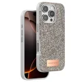BUĞZ Onegif  İphone 16 Pro Bright Simli Kapak - Gold