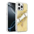 BUĞZ Onegif  İphone 16 Pro Max Lotus Simli Magsafe Kapak - Gümüş