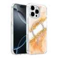 BUĞZ Onegif  İphone 16 Pro Max Lotus Simli Magsafe Kapak - Turuncu