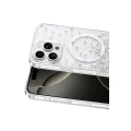 BUĞZ Onegif  İphone 16 Pro Max Misk Simli Magsafe Kapak - Desen 1