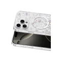 BUĞZ Onegif  İphone 16 Pro Max Misk Simli Magsafe Kapak - Desen 2