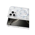 BUĞZ Onegif  İphone 16 Pro Max Misk Simli Magsafe Kapak - Desen 3