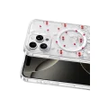 BUĞZ Onegif  İphone 16 Pro Max Misk Simli Magsafe Kapak - Desen 5