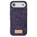BUĞZ Onegif  İphone 17 Air Bright Simli Kapak - Derin Mor
