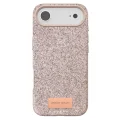 BUĞZ Onegif  İphone 17 Air Bright Simli Kapak - Pembe