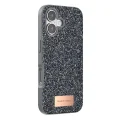 BUĞZ Onegif  İphone 17 Bright Simli Kapak - Gümüş