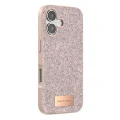 BUĞZ Onegif  İphone 17 Bright Simli Kapak - Pembe