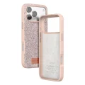 BUĞZ Onegif  İphone 17 Pro Bright Simli Kapak - Pembe