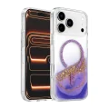 BUĞZ Onegif  İphone 17 Pro Max Lotus Simli Magsafe Kapak - Mor