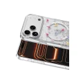 BUĞZ Onegif  İphone 17 Pro Max Misk Simli Magsafe Kapak - Desen 4
