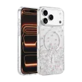 BUĞZ Onegif  İphone 17 Pro Misk Simli Magsafe Kapak - Desen 1
