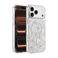 BUĞZ Onegif  İphone 17 Pro Misk Simli Magsafe Kapak - Desen 2