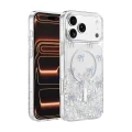 BUĞZ Onegif  İphone 17 Pro Misk Simli Magsafe Kapak - Desen 3