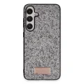 BUĞZ Onegif Samsung Galaxy A05s Bright Simli Kapak - Gümüş