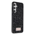 BUĞZ Onegif Samsung Galaxy A25 5g Bright Simli Kapak - Siyah